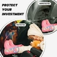 thumbnail image 4 of Naloa Forest Koala 2Pcs Anti-Kick Back Seat Cover Kick Mat, Car Seat Protector with 3 Storage Pockets, 4 of 8