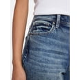 thumbnail image 5 of Time and Tru Women's Relaxed Boyfriend Jeans, 26" Inseam, Sizes 0-22, 5 of 6