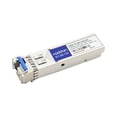 thumbnail image 1 of AddOn Netgear Compatible BX SFP Transceiver - SFP (mini-GBIC) module Transceiver (Équivalent à: Netgear AGM-1G-BX-U20) - GigE - 1000Base-BX - LC Monomode - jusqu'à 24 km - 1310 (TX) / 1490 (RX) nm, 1 of 3