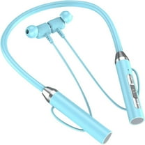 XZYYR Neck Hanging Headphones 5.0 Wireless Sports Noise Cancelling Headphones With Mic For Fitness Running Compatible With Noise Blocking Earphones Shower Headphones Headphones Earbud Pro Hearing