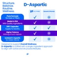 thumbnail image 4 of HealthFare (DAA) D-Aspartic Acid Supplement for Men & Women | 3000mg High Potency Amino Acid | 200 Capsules | Non-GMO, Gluten-Free, Vegan Supplement | Made in USA, 4 of 6