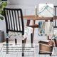 thumbnail image 2 of Fundas elásticas para asientos de sillas de comedor SearchI, juego de 6 unidades, geométricas, 2 of 7