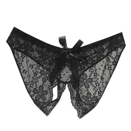 Panties for Women Hipster Panties for Women Sheer Panty Black Sleep Underwear Women M