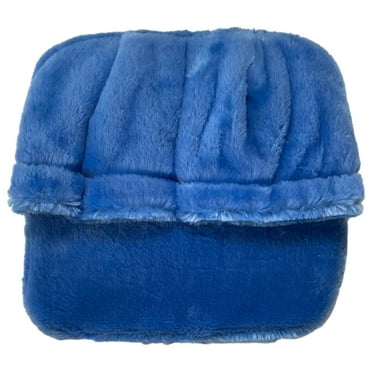 Spa Massage Foot Massager Solid Blue With Micro Plush Fabric