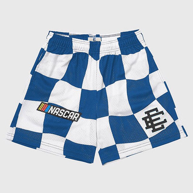 EE Basic-pantalones cortos transpirables de malla para hombre, Shorts de secado rápido con estampado, a la moda, para playa y baloncesto, Verano Fivean unisex