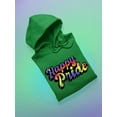 thumbnail image 3 of Happy Pride Bubblegum Banner Hoodie Men -Smartprints Designs, Male 3X-Large, 3 of 4