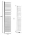thumbnail image 3 of 2 Pcs Pet comb Electroplated stainless steel row comb, Pet Combs Stainless Steel Metal Comb Wide Tooth Comb&Dense Tooth Comb Flea Comb for Cats Dogs Dog Grooming Comb-Silver(Large + Small ), 3 of 6