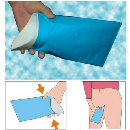- AngelCity 1PC Emergency Pee Bags,Women Men Kids Travel Portable Disposable Emergency Toilet Urine Bag For Driving & Camping