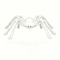 thumbnail image 2 of Halloween Spider Decorations Giant Poseable Hairy White Spider Realistic Scary Halloween Prop with Bendable Legs Indoor Outdoor Yard Lawn Porch Party Scene Decor, 2 of 7