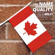 Anley Canada Mini Flag 12 Pack - Hand Held Small Miniature Canadian Flags 5.5x8 Inch
