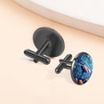 thumbnail image 6 of Shark Elegant Mens Cufflinks for Formal Attire Made of Stainless Steel Ideal for Special Occasions, 6 of 6