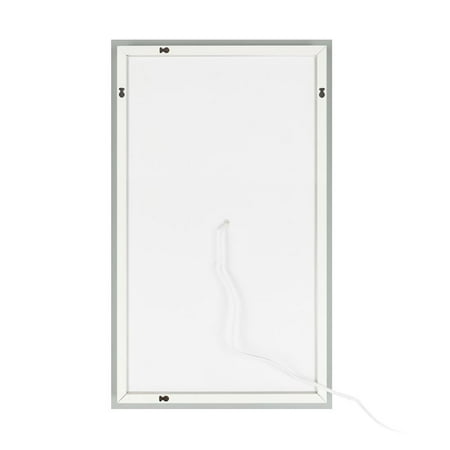 Ktaxon Lighted Led Commercial Grade Vanity Or Bathroom Wall Hanging Rectangle Vertical Mirror