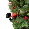 thumbnail image 5 of 7.5FT Green Christmas Tree, Upside Down Christmas Trees with 1500 Tips Realistic PVC Branches, Home Indoor Decor Artificial Pine Tree w/DIY Berries, Metal Base, 5 of 11