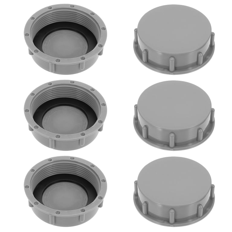 Plugging Cap Pvc Cap Fittings Home Depot 1/2& 3/4& 1& Male Thread PVC Pipe Blanking ...