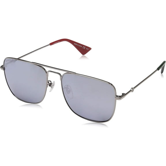 Sunglasses Gucci GG 0108 S- 005 Rutenium / Silver