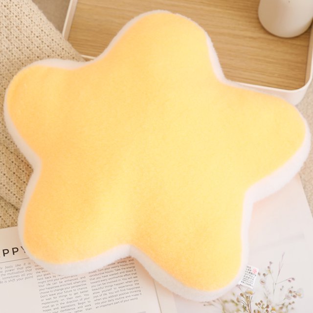 Almohada de felpa con diseño de arcoíris, cojín colorido con forma de corona, Luna, Nube de la suerte, decoración del hogar, sofá, gran oferta