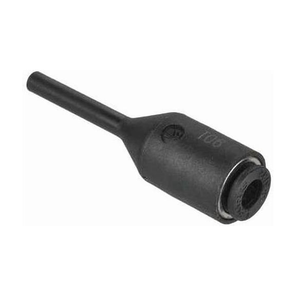 Fractional Push-to-Connect Fitting, Polymer, Black 3168 56 04