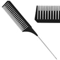 thumbnail image 5 of 3pcs Hair Comb Pointed Tail Comb Hairdressing Comb Hair Styling Tool Professional for Salon Barber Shop Home Use, 5 of 5