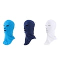 thumbnail image 2 of 3 Piezas Gorros de Natación Baoblaze Protector Solar Máscaras de Cabeza Completa, 2 of 8