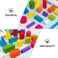 thumbnail image 5 of KAKOWELY 1 Set of Geometrical Solid Blocks Math Learning Toys Geometrical Teaching Props,1.18"X1.18"X1.18", 5 of 5