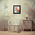 thumbnail image 4 of Robinson, Tamara 15x17 Black Modern Framed Museum Art Print Titled - Tribal Fox, 4 of 5