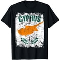thumbnail image 2 of CYPRUS Flag Vintage Distressed CYPRUS T-Shirt, 2 of 3