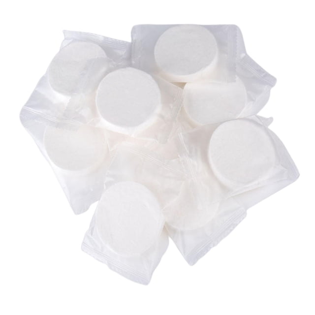 Toallas comprimidas de desechables de 100 piezas, tabletas de monedas, toallita de limpieza facial suave, toallita de manos para viajes, salón Sunnimix Toallas Comprimidas
