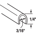thumbnail image 2 of 1/4 in. x 48 in. Stainless Steel Sliding Patio Door Repair Track (2-pack), 2 of 4