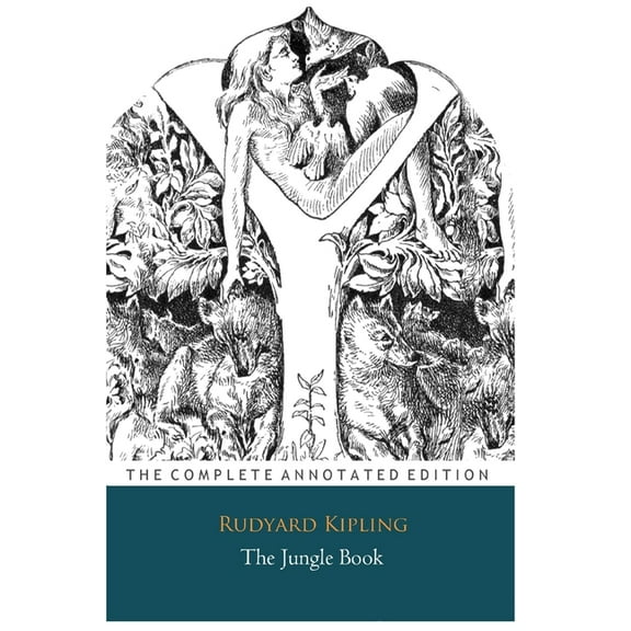 The Jungle Book By Rudyard Kipling "Annotated" (Paperback)