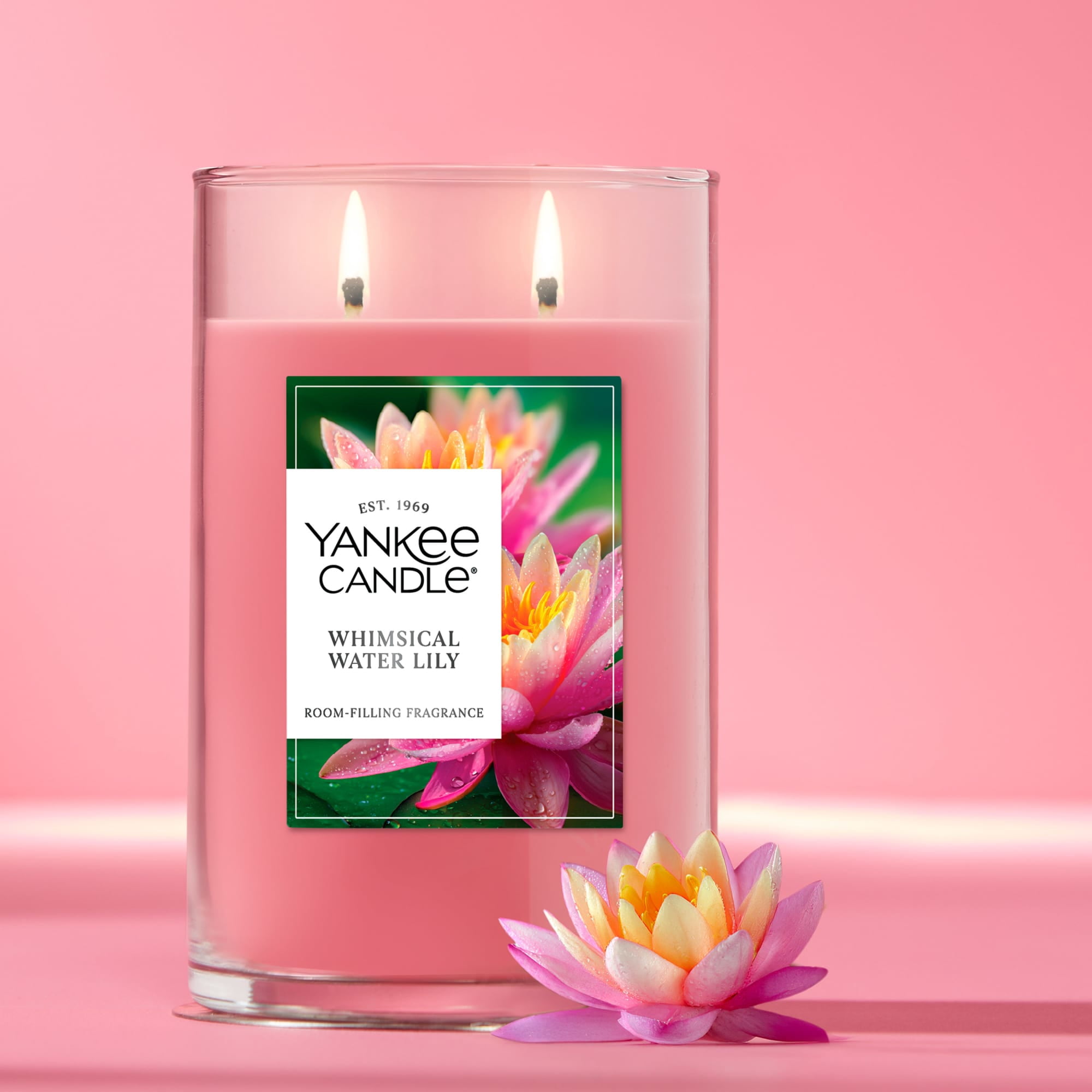 Yankee Candle Whimsical Water Lily Large Tumbler Scented Candles, 20 oz