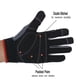 thumbnail image 3 of Guantes de trabajo HANDLANDY con pantalla táctil para hombre, 6 pares, color gris, 3 of 6