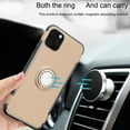 thumbnail image 4 of Goldcherry for iPhone 11 Pro Max Case with Ring Holder,Slim Dual Layer Shockproof Case Cover Built in Ring Stand 360° Rotating Holder Kickstand for Apple iPhone 11 Pro Max 6.5" 2019 (Gold), 4 of 8