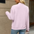 thumbnail image 6 of Meichang Zip Up Cardigan Sweaters for Women 2026 Fall Stand Collar Long Sleeve Lightweight Knit Jacekt Soft Open Front Knit Sweater Pink XXL, 6 of 6