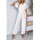 thumbnail image 2 of Mono Enterizo PRETTYGARDEN Blanco Cruzado con Escote en V Talla XL, 2 of 8