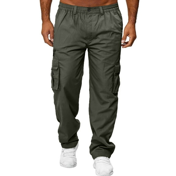 TSHXS Lounge Pants Men Jogging Pants Men Men'S Casual Cargo Sweatpants Waist Drawstring Joggers Hiking Pants For Men With Pockets XXXL