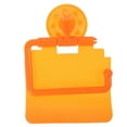 thumbnail image 5 of HONITANO 1Pcs Orange Suction Cup Toilet Tissue Holder for Bathroom 5.9x5.5in, 5 of 8