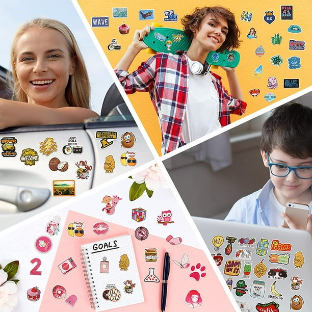 50pcs Cute Stickers, Ballet Ins Style Stickers for Kids, Waterproof  Stickers Suitable for Laptops Water, Bottles, Skateboards, Phones. Water  Bottle Stickers for Adults. Best Christmas Gifts for Boys & Girls.