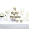 thumbnail image 2 of Big Dot of Happiness Tan Daisy Flowers - Floral Party Decorations - Party Cupcake Wrappers - Set of 12, 2 of 4