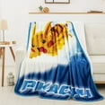thumbnail image 3 of Pokemon Pikachu Bolt Silk Touch Sherpa Throw Blanket, 3 of 6
