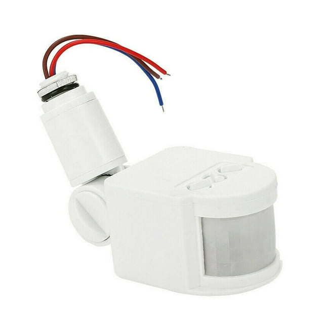 Motion Sensor Detector LED Light 90~250V Wall Mount Infrared PIR Motion Sensor Detector LED Light Infrared Switch