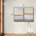 thumbnail image 5 of Cracked Earth Serenity Canvas Print Abstract Wall Decor Set by Art Remedy, Black Frame, 30 x 45, 5 of 6