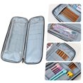 thumbnail image 3 of Vjnyvs Knitting Needles Storage Case Extra-Long Organizer for Crochet Hook Travel, 3 of 7