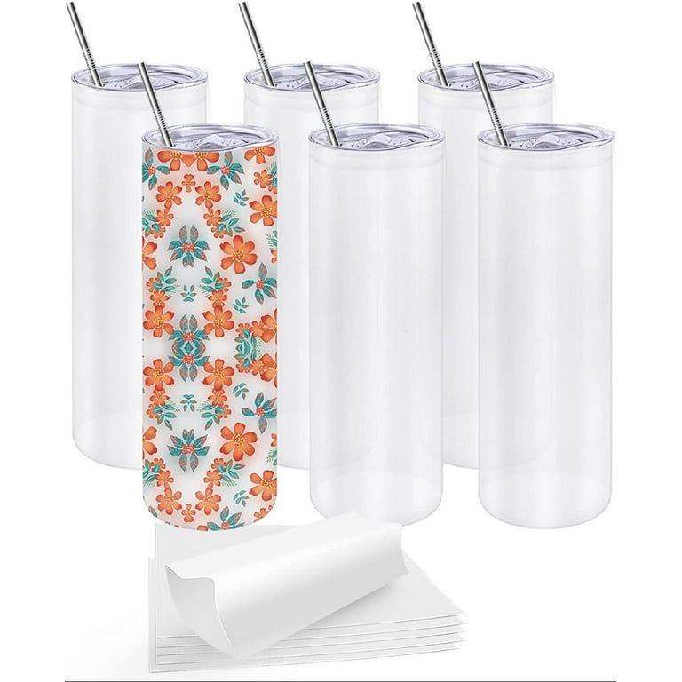 Frosted Glass Tumblers - 20oz