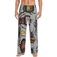 thumbnail image 2 of Kdxio Bright Insects Print Men's Sleep Pajama Pant Lounge Pants with Pockets, 2 of 8