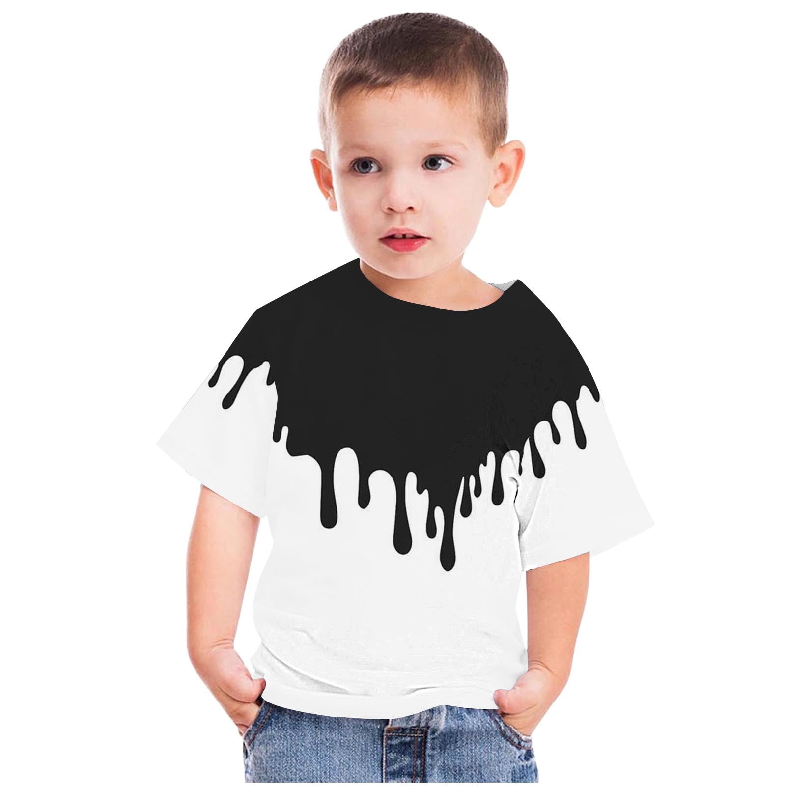 T-shirt manches longues enfant coton - Basique Gris avec motifs