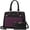 Black-purple, variant on Purses and Handbags for Women, Tote Shoulder Bag Satchel Black Purse and PU Leather Top Handle for ladies