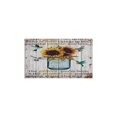 thumbnail image 2 of Kitchen Rugs and Mats Non Skid Washable Text Sunflower Flowers Kitchen Mat and Rug Set,Floor Cushion Waterproof Rug,Rubber Backed Area Rugs for Kitchen Laundry, 2 of 7