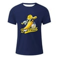thumbnail image 5 of Bananas Baseball Graphic Tees for Men 2026 Summer Casual Short Sleeve Crewneck Funny Baseball Player T Shirts, 5 of 5