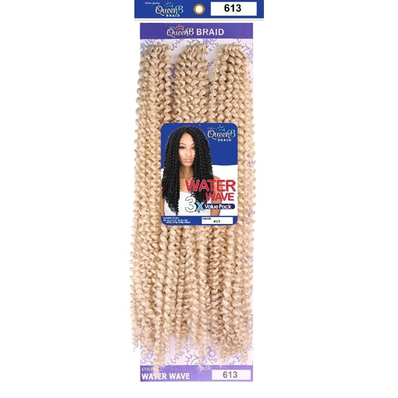 QueenB Braid 3X Water Wave Value Pack - #613