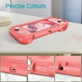 thumbnail image 6 of Fintie Nintendo Switch Lite 2019 Case - Ultralight, Shockproof, Anti-Scratch Cover with Ergonomic Grip - Living Coral, 6 of 8